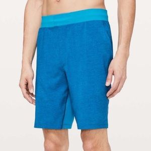 Lululemon T.H.E Short Heather Aqua athletic workout Sz S